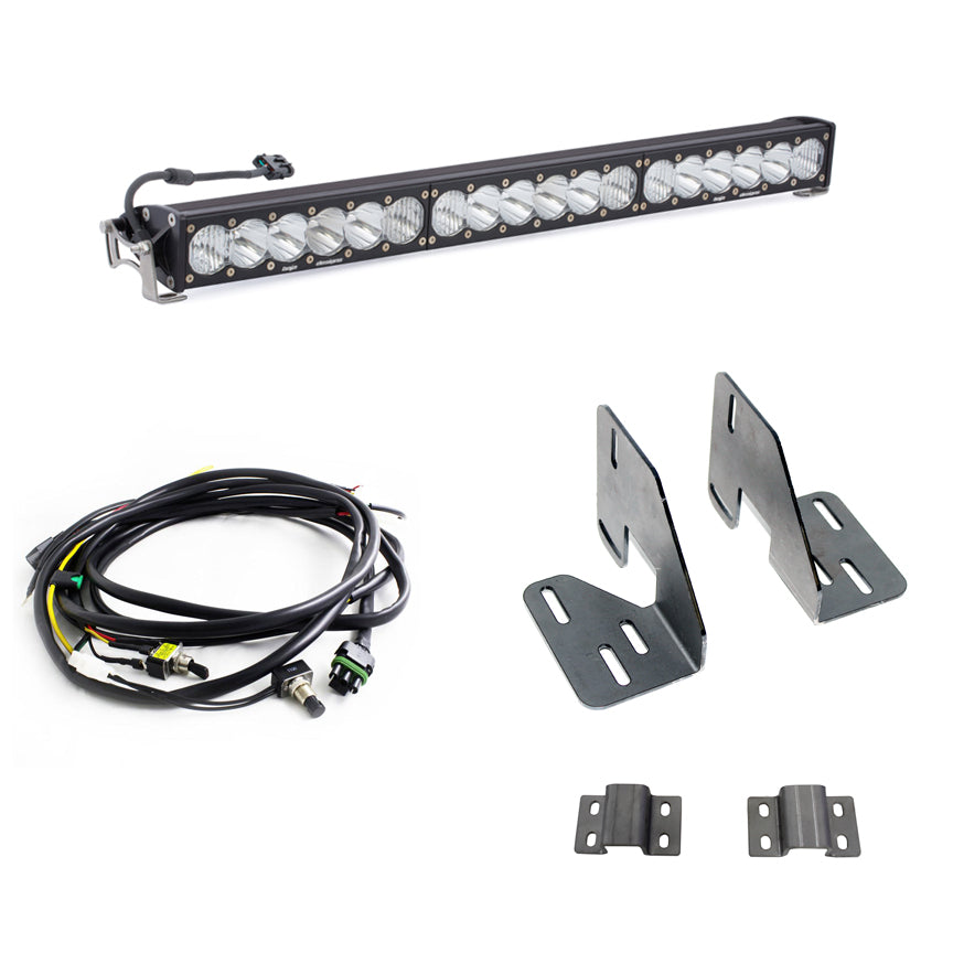 GMC 2500/3500 HD 30 Inch OnX6+ Light Bar Kit 18-19 Baja Designs