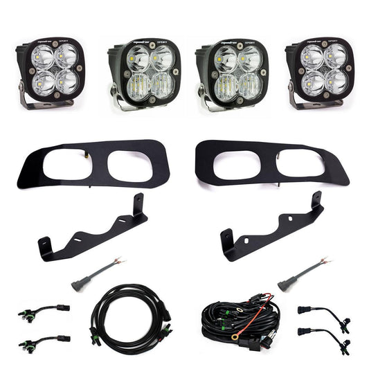 Ford Super Duty 2023-On  Dual Sportsmen Fog Pocket Kit Baja Designs