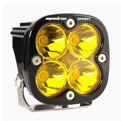 LED Light Pod Spot Pattern Clear Baja Amber Black Squadron Sport Baja Designs