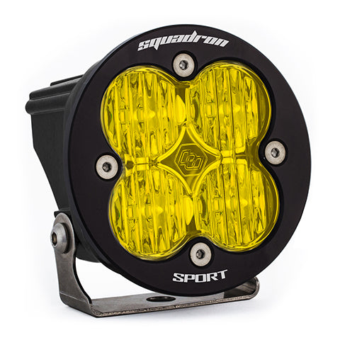 LED Light Pod Baja Amber Lens Wide Cornering Pattern Each Squadron R Sport Baja Designs