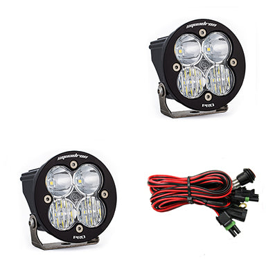 LED Light Pods Clear Lens Driving/Combo Pair Squadron R Pro Baja Designs