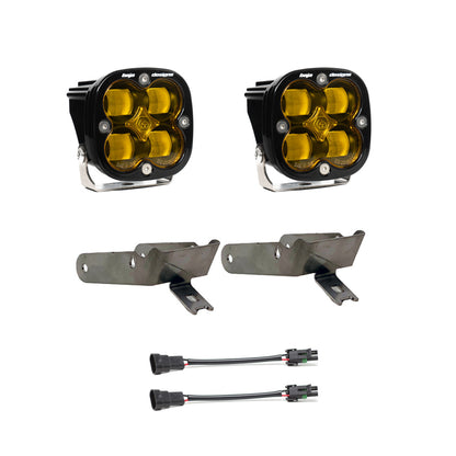 Ford, Super Duty (99-10), Fog Pocket Kit SAE Baja Amber Baja Designs